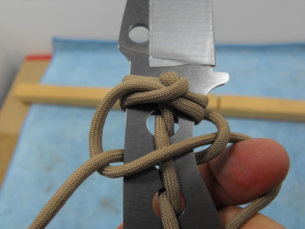 How'd you wrap your mule handles with paracord? (pics